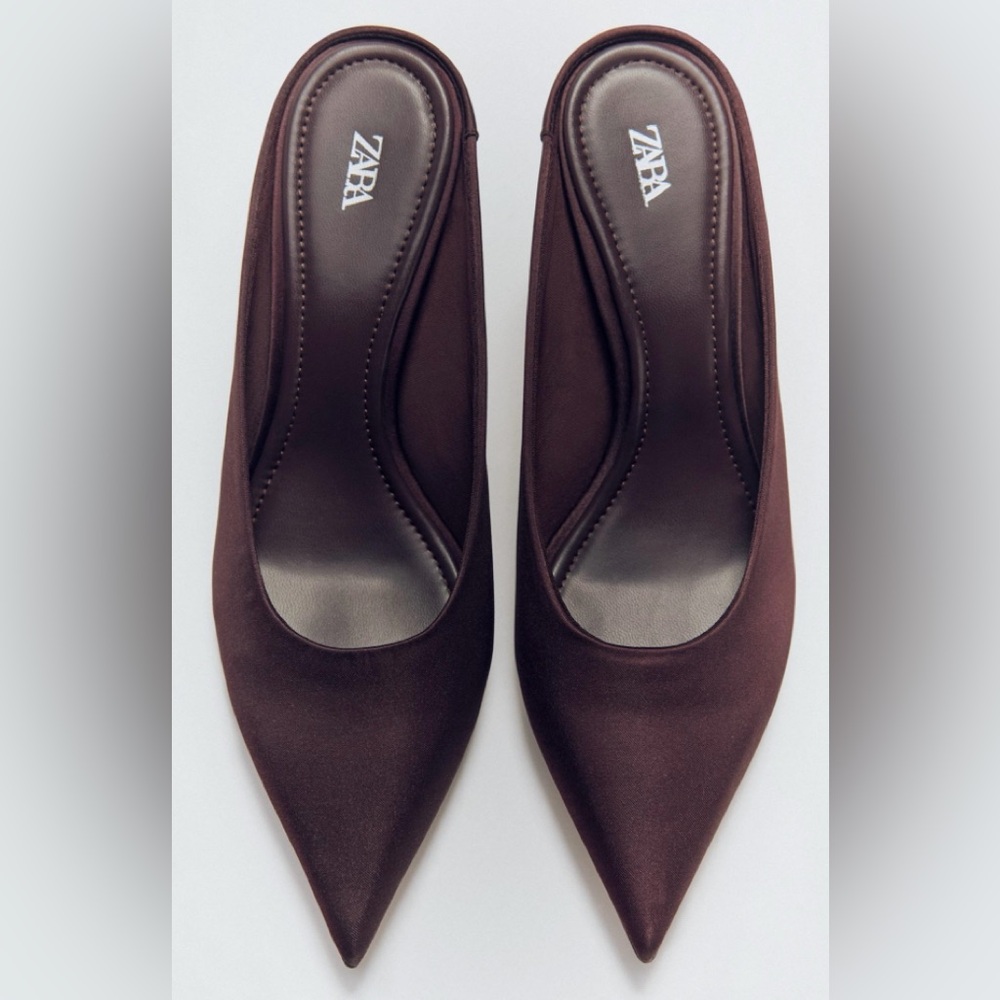 Zara Brown Mules  SOLD OUT online